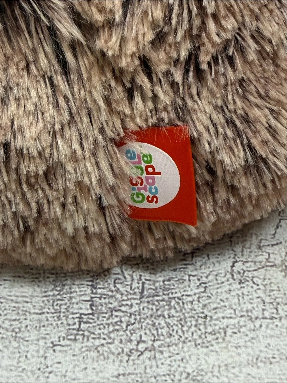 Giggle Scape Plush Hedgehog Stuffed Animal Soft Fuzzy Target Toy
